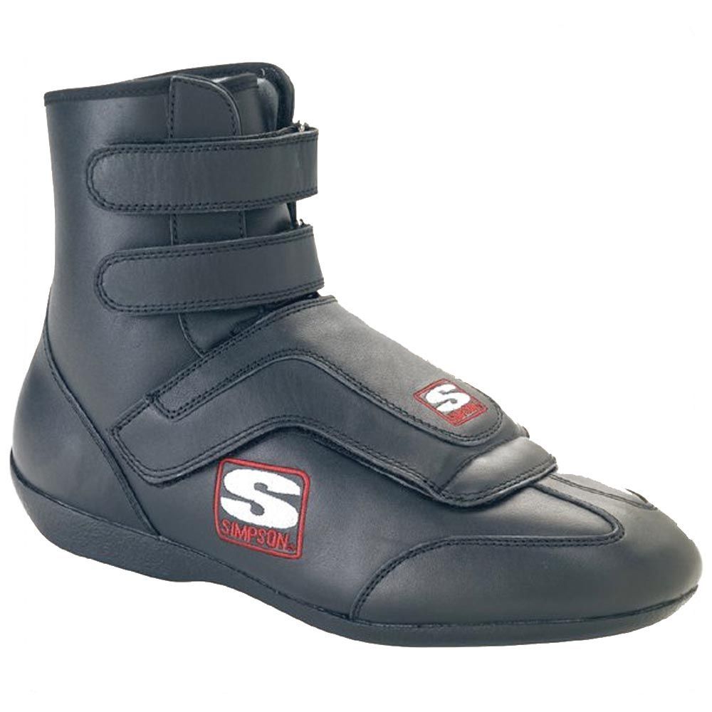 SIMPSON SAFETY Sprint Shoe 8.5 Black SFI SP850BK