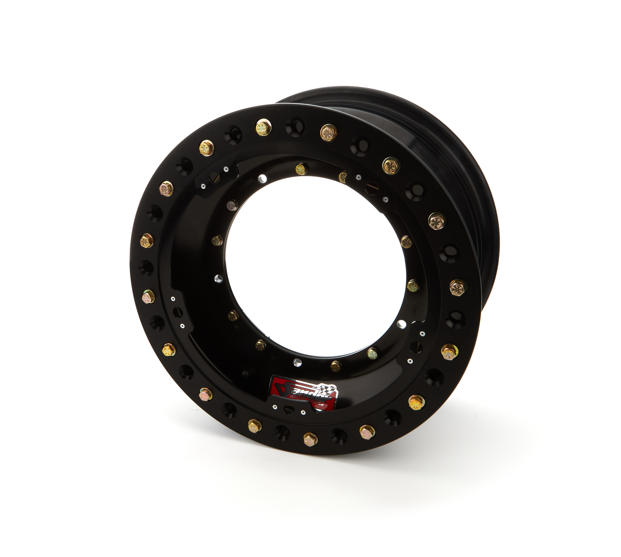 SANDER ENGINEERING Direct Mount 15 x 8 in 4in BS Outside Lock Blk S15-084-DO2-B