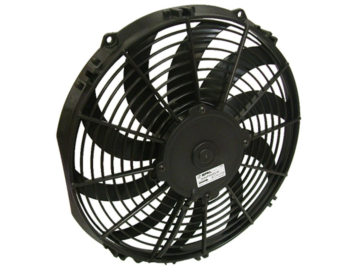 SPAL ADVANCED TECHNOLOGIES 12in Puller Fan Curved Blade 1030CFM 30100467