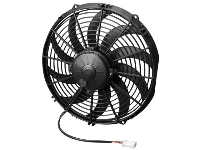 SPAL ADVANCED TECHNOLOGIES 12in Pusher Fan Curved Blade 1292 CFM 30102030