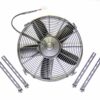 SPAL ADVANCED TECHNOLOGIES 12in Pusher Fan Straight Blade 861 CFM 30102051