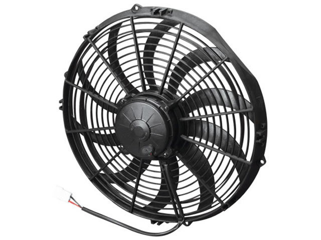 SPAL ADVANCED TECHNOLOGIES 14in Pusher Fan Curved Blade 1841 CFM 30102056