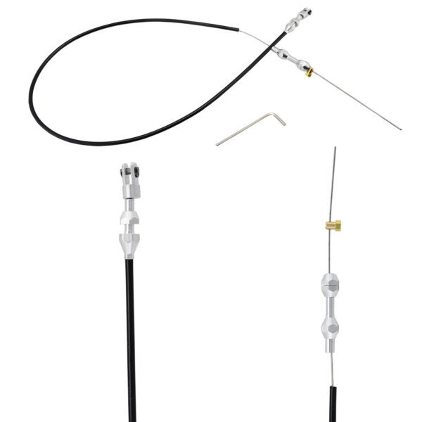 SPECIALTY PRODUCTS COMPANY Throttle Cable LS1 48in Long Black 6041