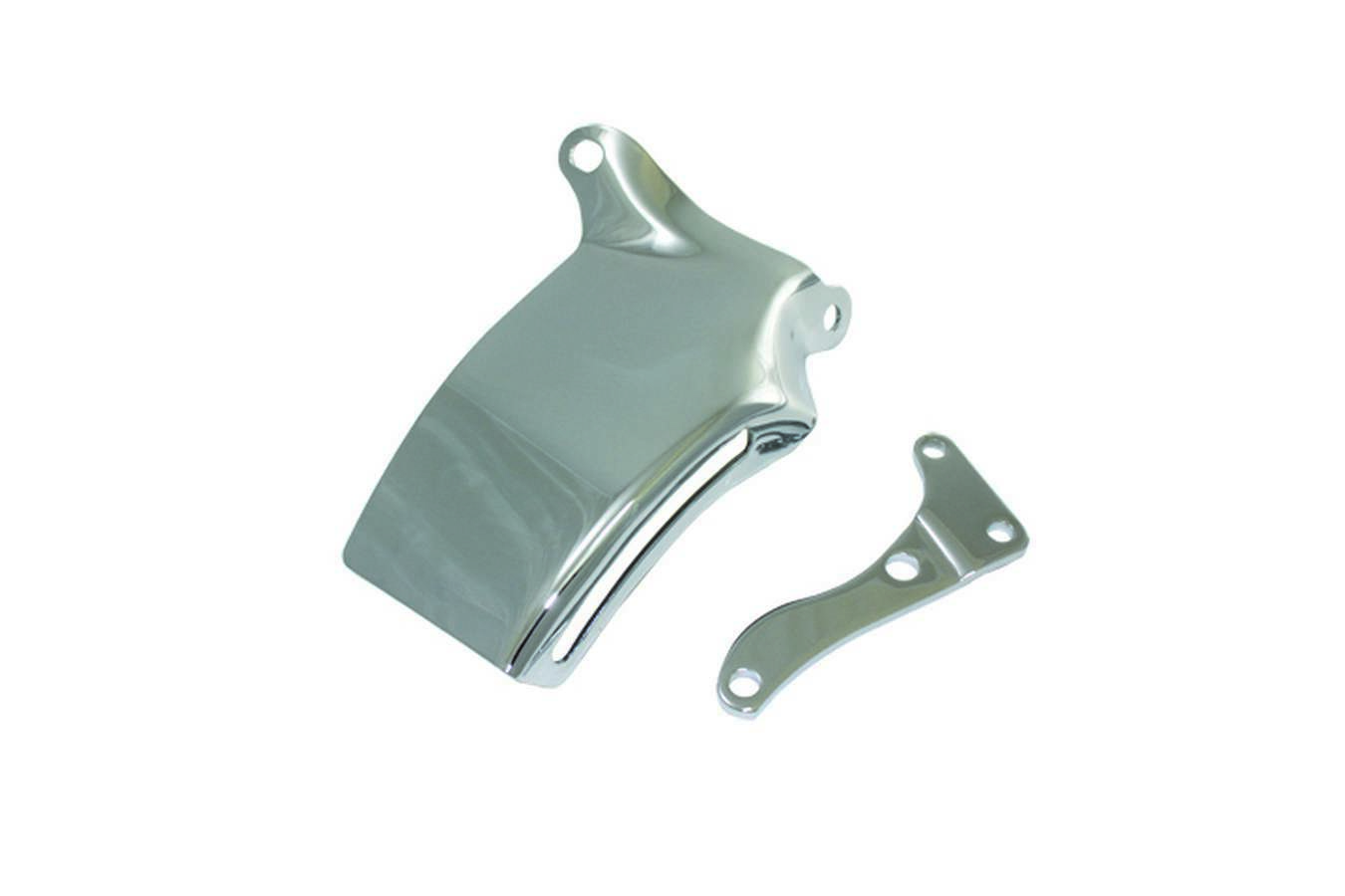 SPECIALTY PRODUCTS COMPANY 76-86 SBC Alt Bracket Kit (2pcs) LWP Chrome 6073