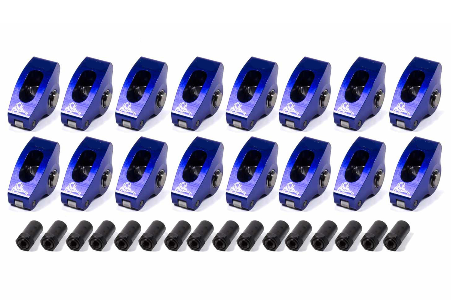 SCORPION PERFORMANCE SBC Roller Rocker Arms 1.5 Ratio 3/8 Stud 1035