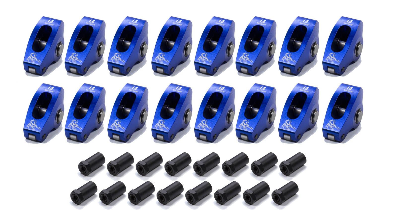 SCORPION PERFORMANCE Olds V8 Roller R/A Set 1.6 Ratio 3/8 Stud 1050