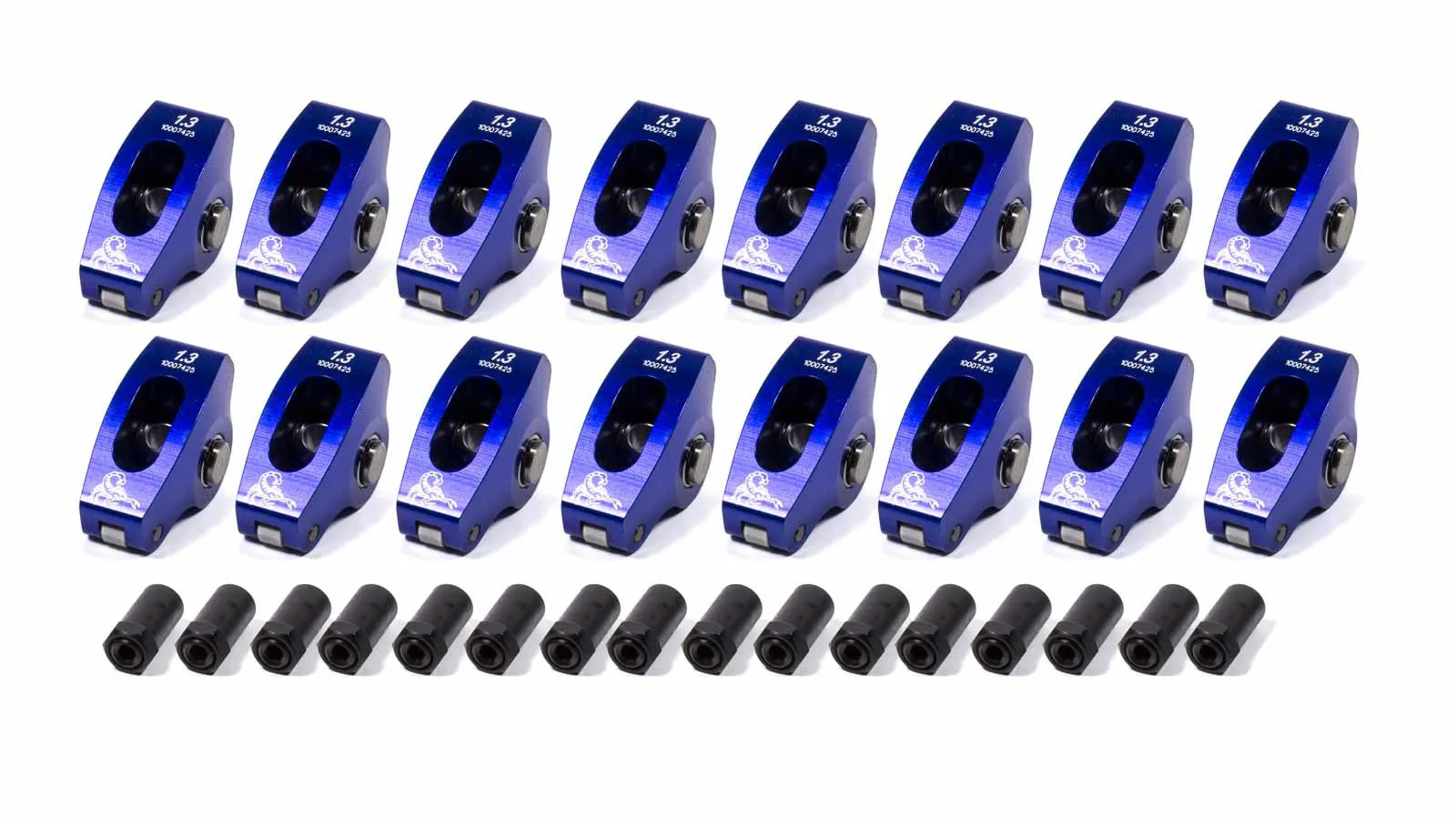SCORPION PERFORMANCE BBC Roller Rocker Arm Set 1.7 Ratio 7/16 Stud 3014