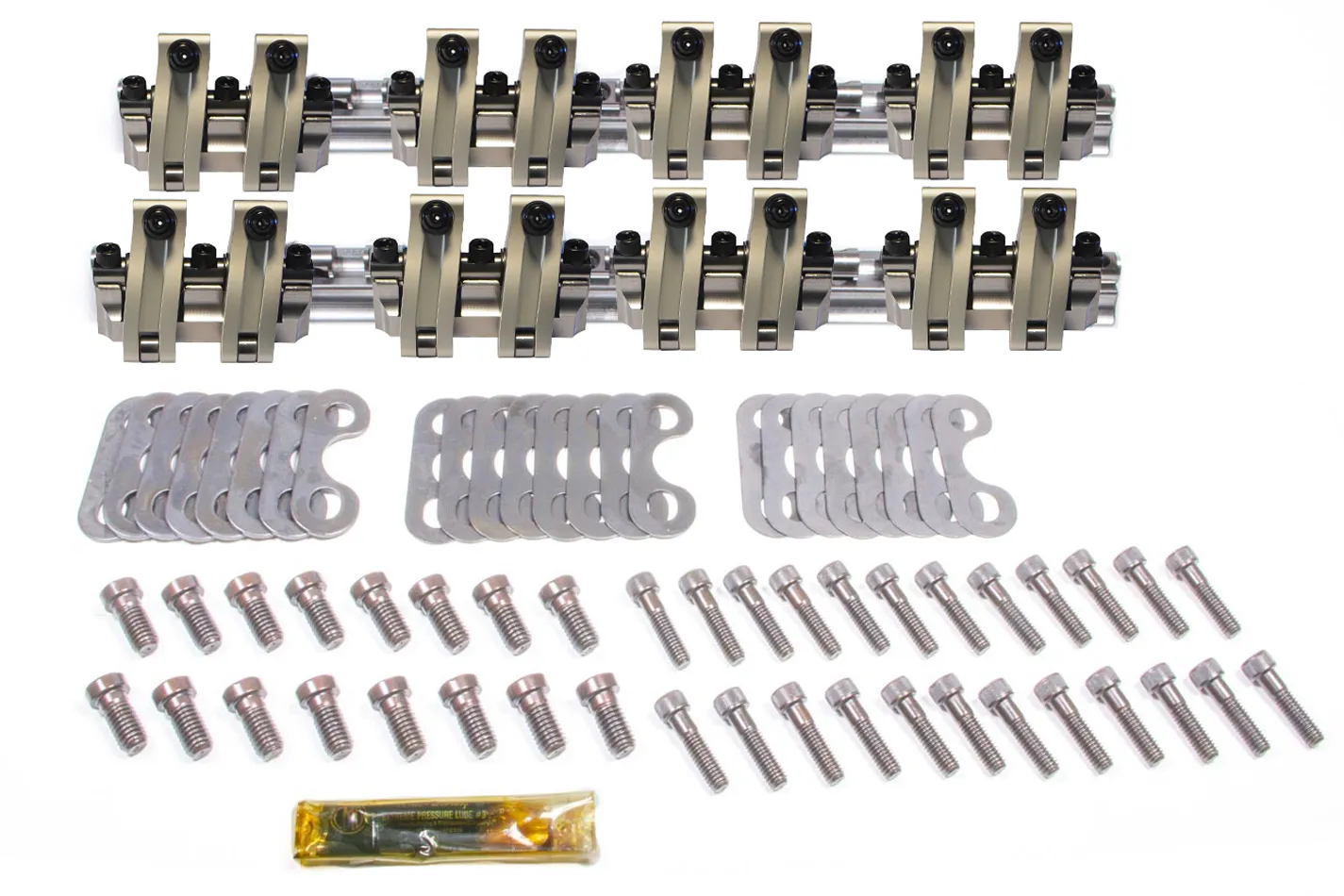 SCORPION PERFORMANCE SBC Shaft Rocker Arm Kit - 1.5/1.5 Ratio 3500