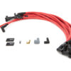 SCOTT PERFORMANCE SBC Spark Plug Wire Set 90-Degree - Red CH-402-2