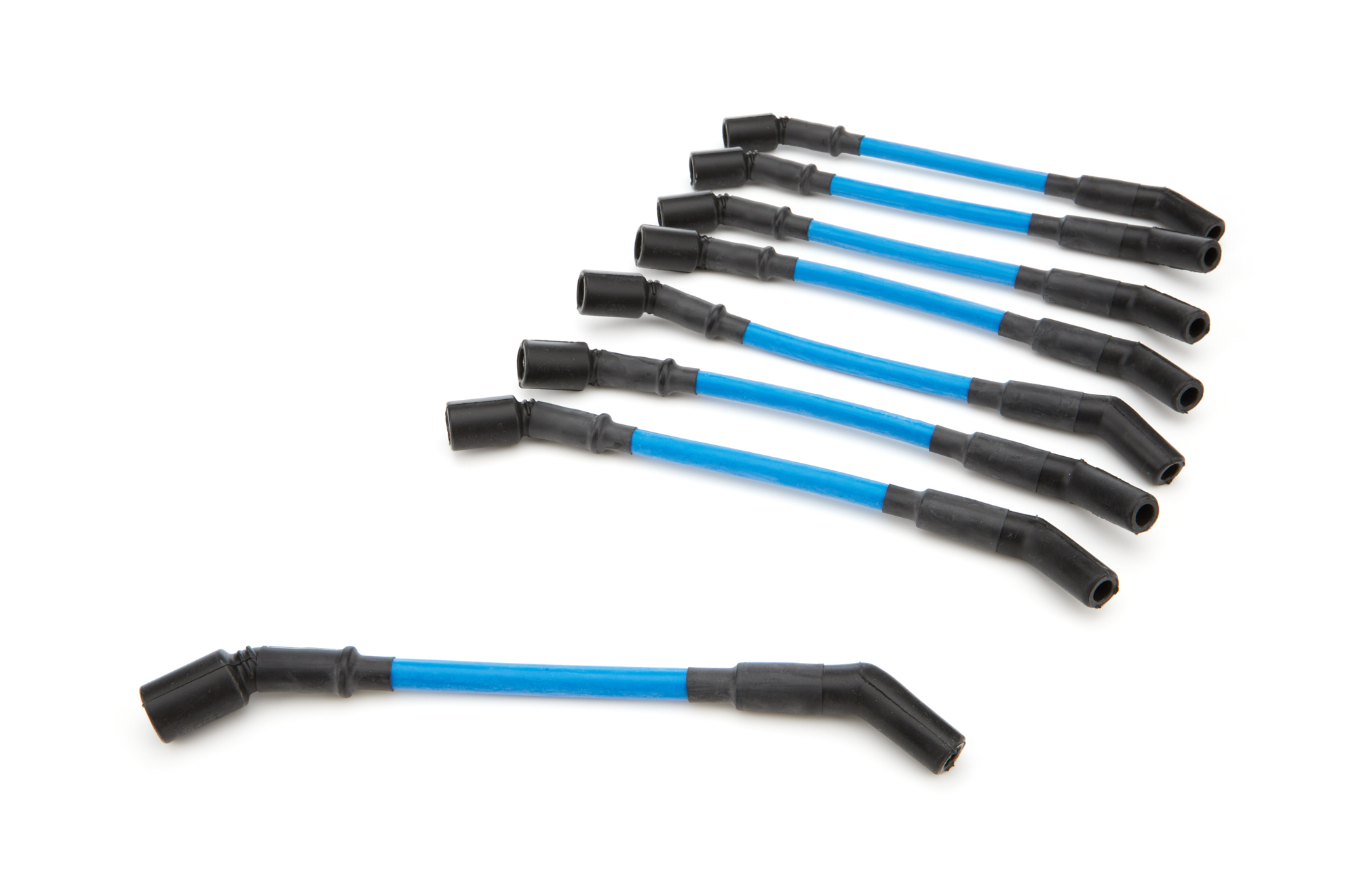 SCOTT PERFORMANCE GM LS Truck Spark Plug Wire Set 45-Deg - Blue CH-LS-T-4