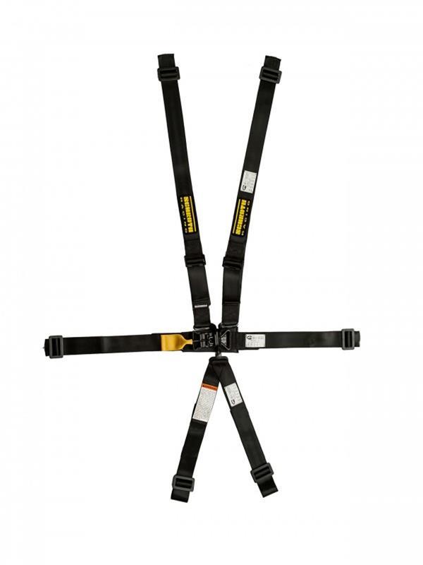 SCHROTH RACING 5pt Harness LL Ratchet 2in RS / PU Adjust Black sr 61550H-R