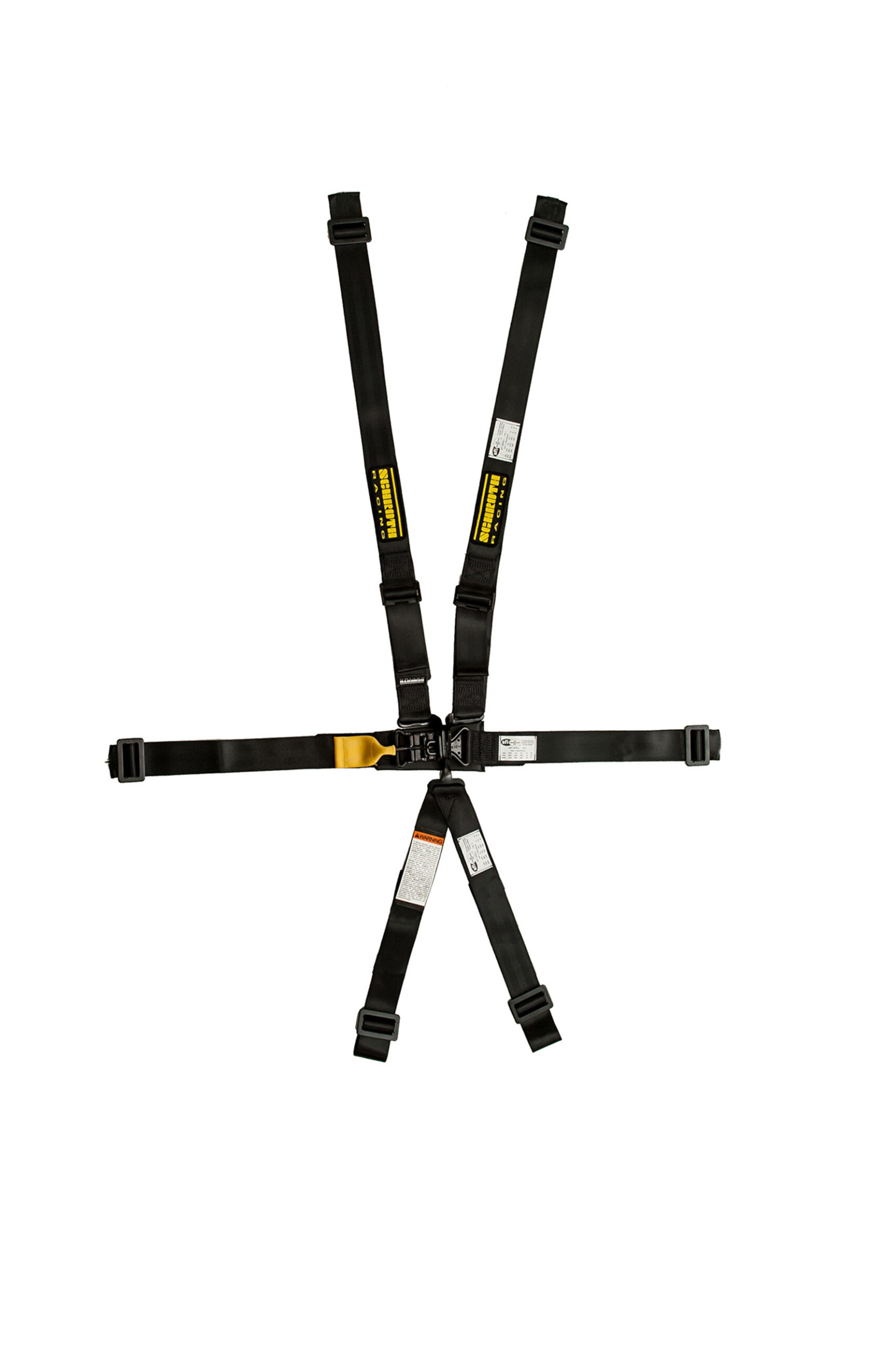 SCHROTH RACING 5pt Harness LL2 P/U L&R 2in Black SFI 16.1 SR 61750H