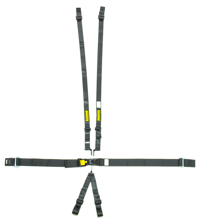 SCHROTH RACING 6pt Harness System SFI LatchLink Black HANS sr 76560H