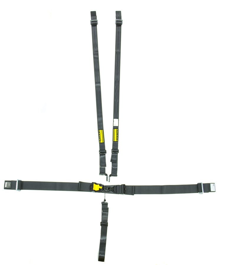 SCHROTH RACING 5pt Harness System SFI LatchLink Black HANS sr 76751H