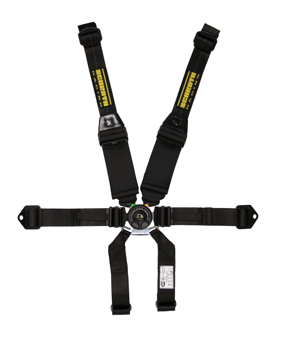 SCHROTH RACING Harness 6pt Profi 2 Pull -Up Lap RH Hans Shldr sr 91156NC PU