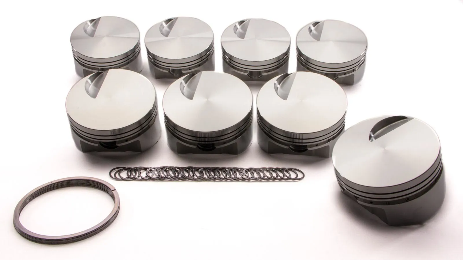 SPORTSMAN RACING PRODUCTS BBC Flat Top Piston Set 4.320 Bore -3cc 142981