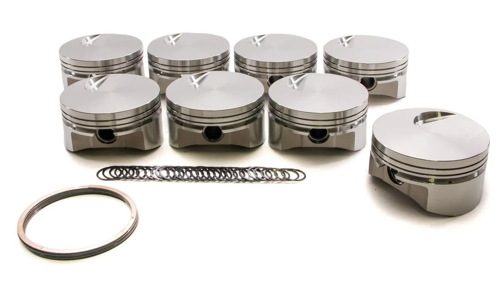 SPORTSMAN RACING PRODUCTS BBC Flat Top Piston Set 4.530 Bore -3cc 142985