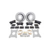 STRANGE Rear Brake Kit Ford 8.8 Mustang w/Soft Pads B1714WC
