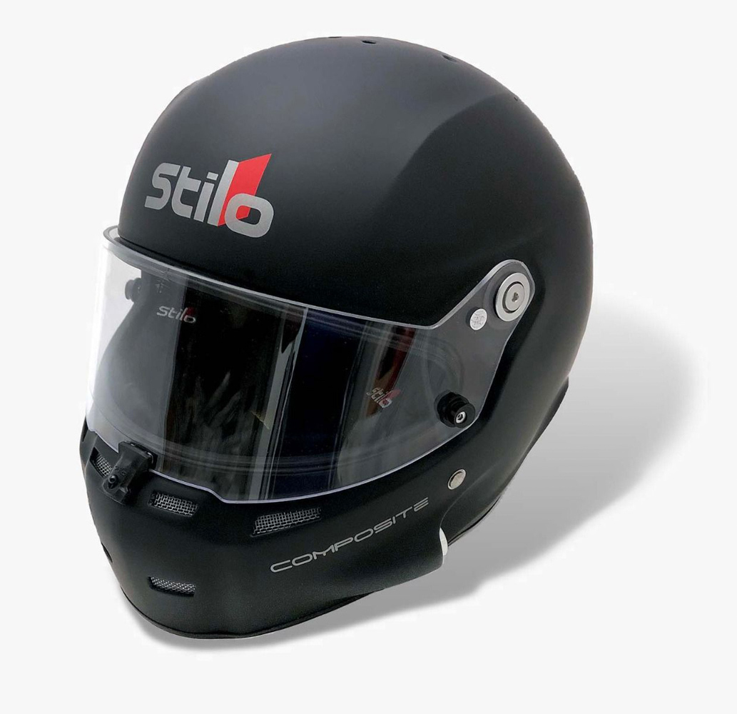 STILO Helmet ST5 GT X-Large 61 Composite Flt Blk SA2020 AA0700AF2T610401