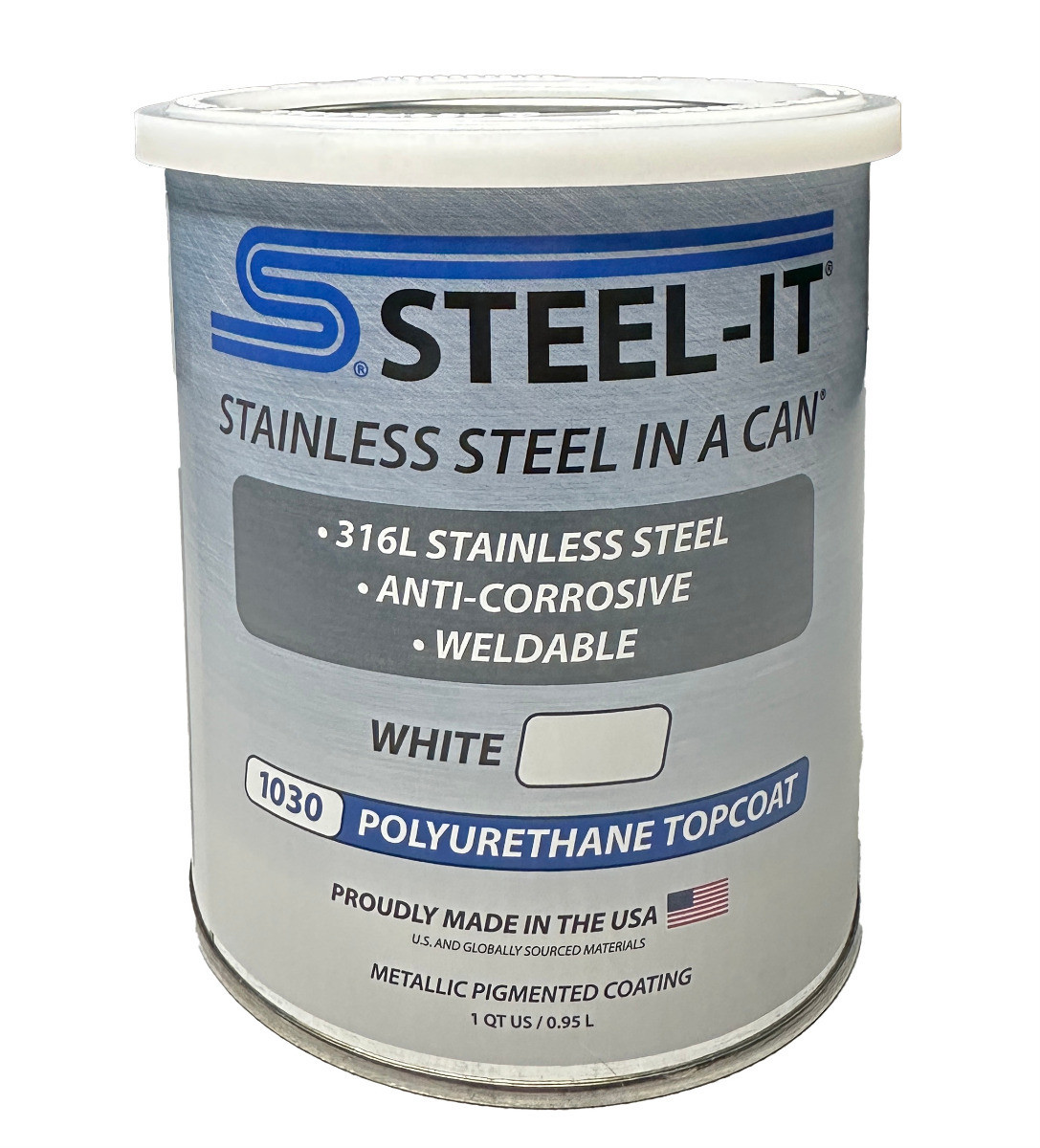 STEEL-IT White Polyurethane 1 QT Can FGPA1030Q