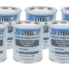 STEEL-IT Dove Gray Polyurethane Case 6 x 1 Quart CASE1050Q
