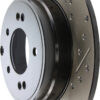 STOPTECH StopTech Sport Slotted & Drilled Rotor 127.51021L
