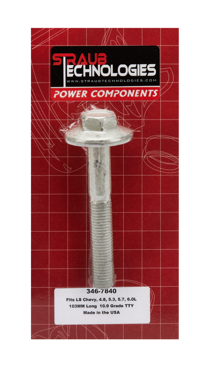 STRAUB TECHNOLOGIES INC. Harmonic Balancer Bolt LS Engines 346-7840