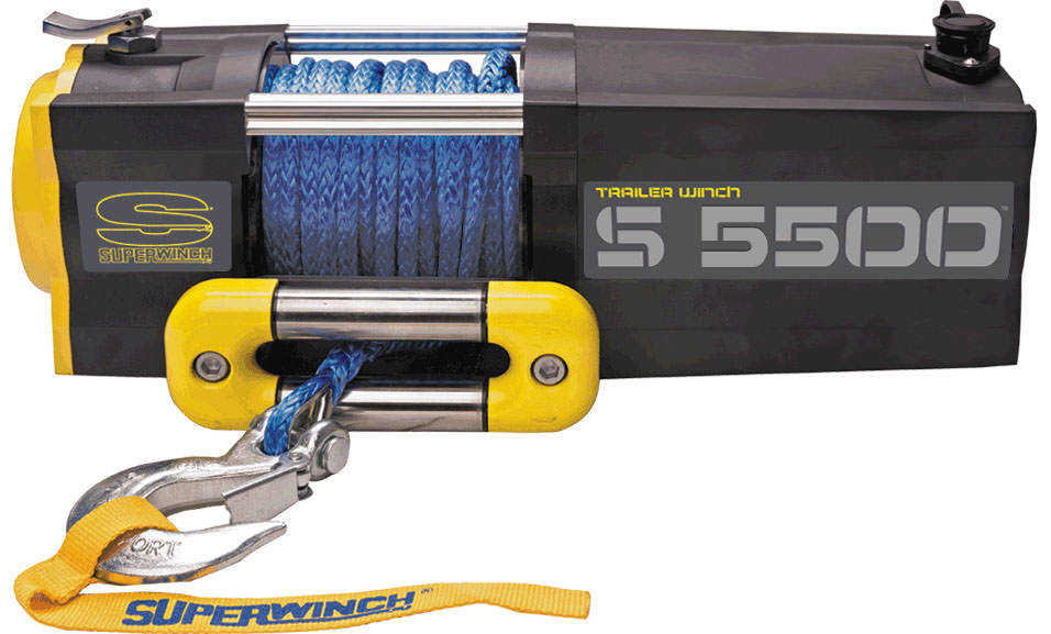 SUPERWINCH S5500-5500# Winch w/Roller Fairlead 1455201
