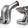 STAINLESS WORKS Downswept BBC Dragster Header 2-1/4in to 2-3/8 DNBBC225S238