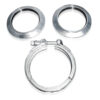 STAINLESS WORKS V-band kit  3in Kit Includes Clamp & Flanges VBC3