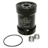 SYSTEM ONE Billet Oil Filter w/Blt Cap 75 Micron - Black 209-571BPS
