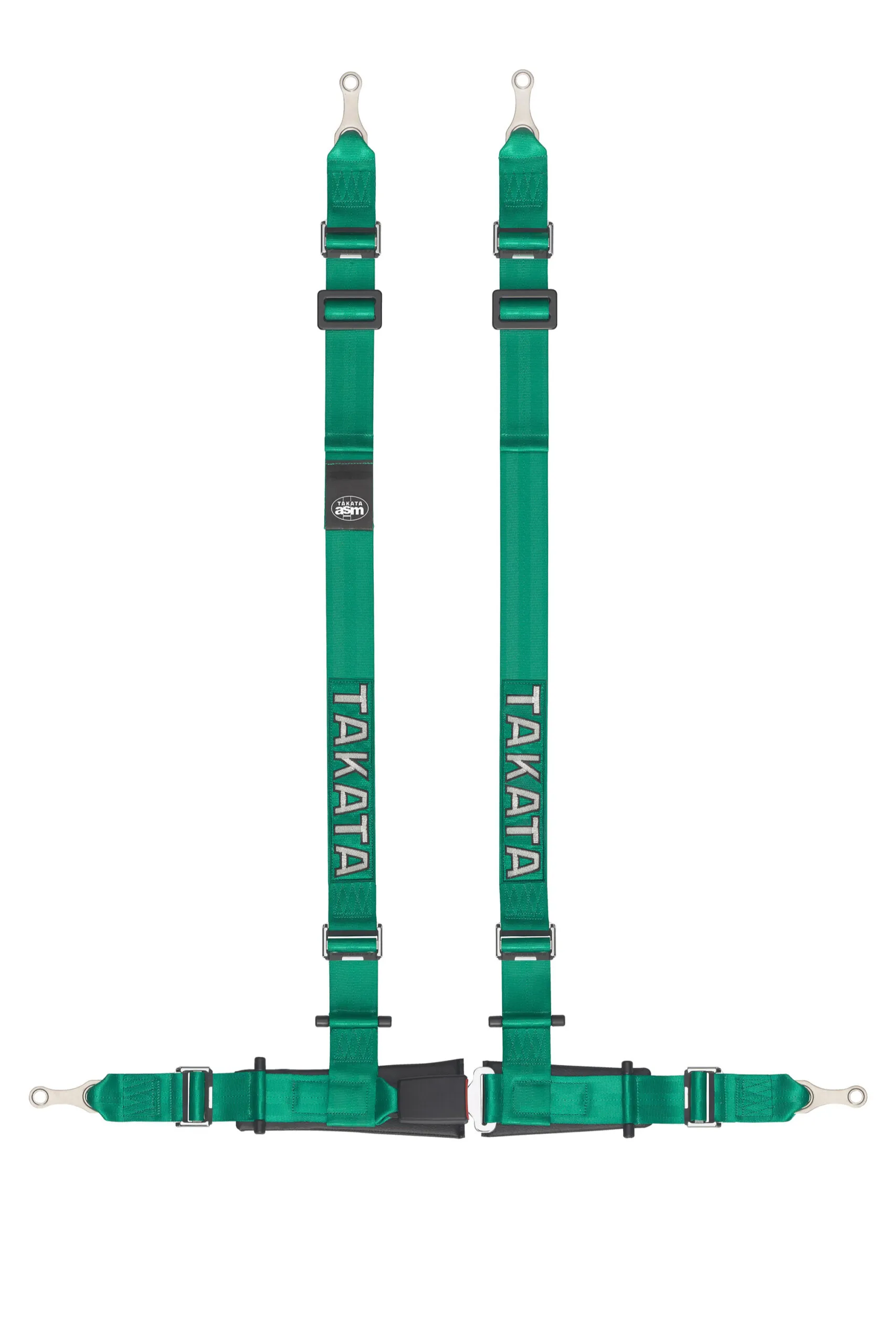 TAKATA Harness Drift 4 Pt Bolt- 2in Shldr & Lap Green TR 74001US-H2
