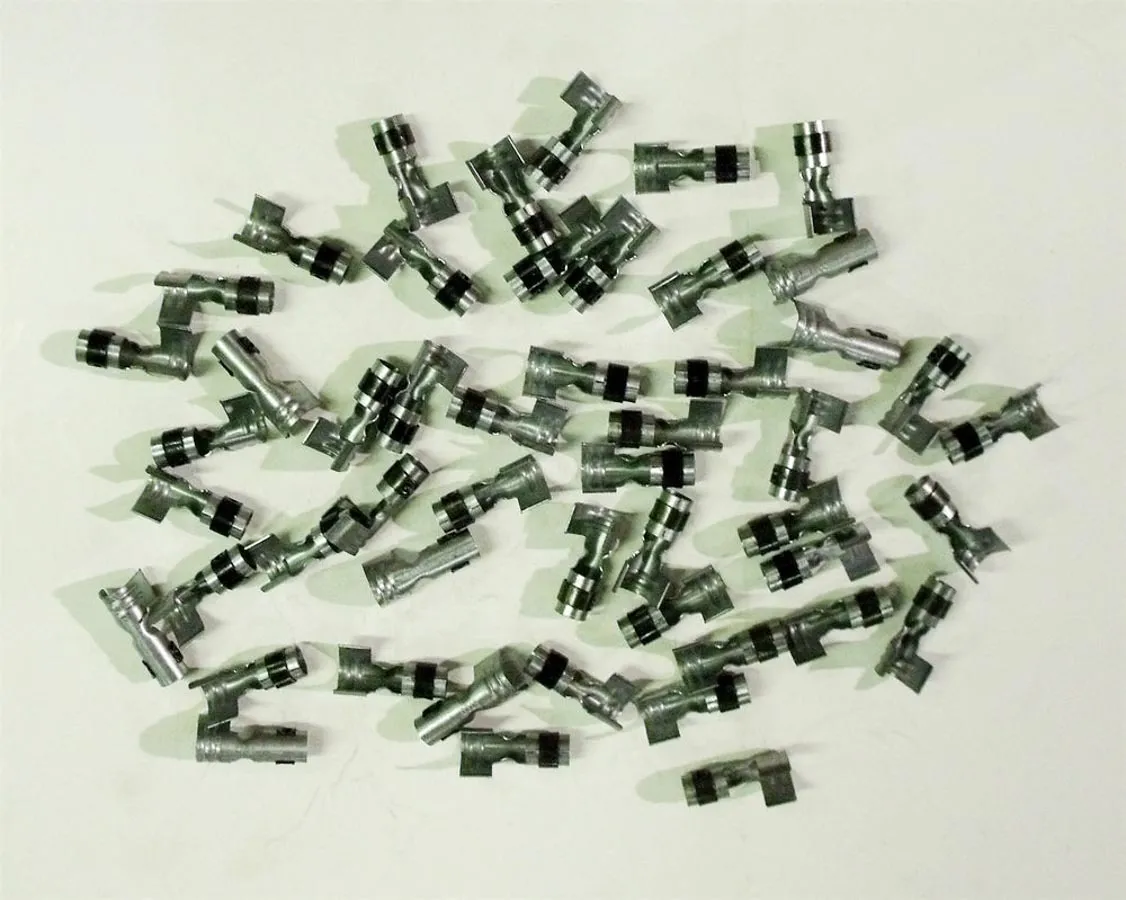TAYLOR/VERTEX 180 Degree Spark Plug Terminals (50pk) 44399
