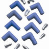 TAYLOR/VERTEX 90 Deg. Spark Plug Boot TML Kit Blue 46061