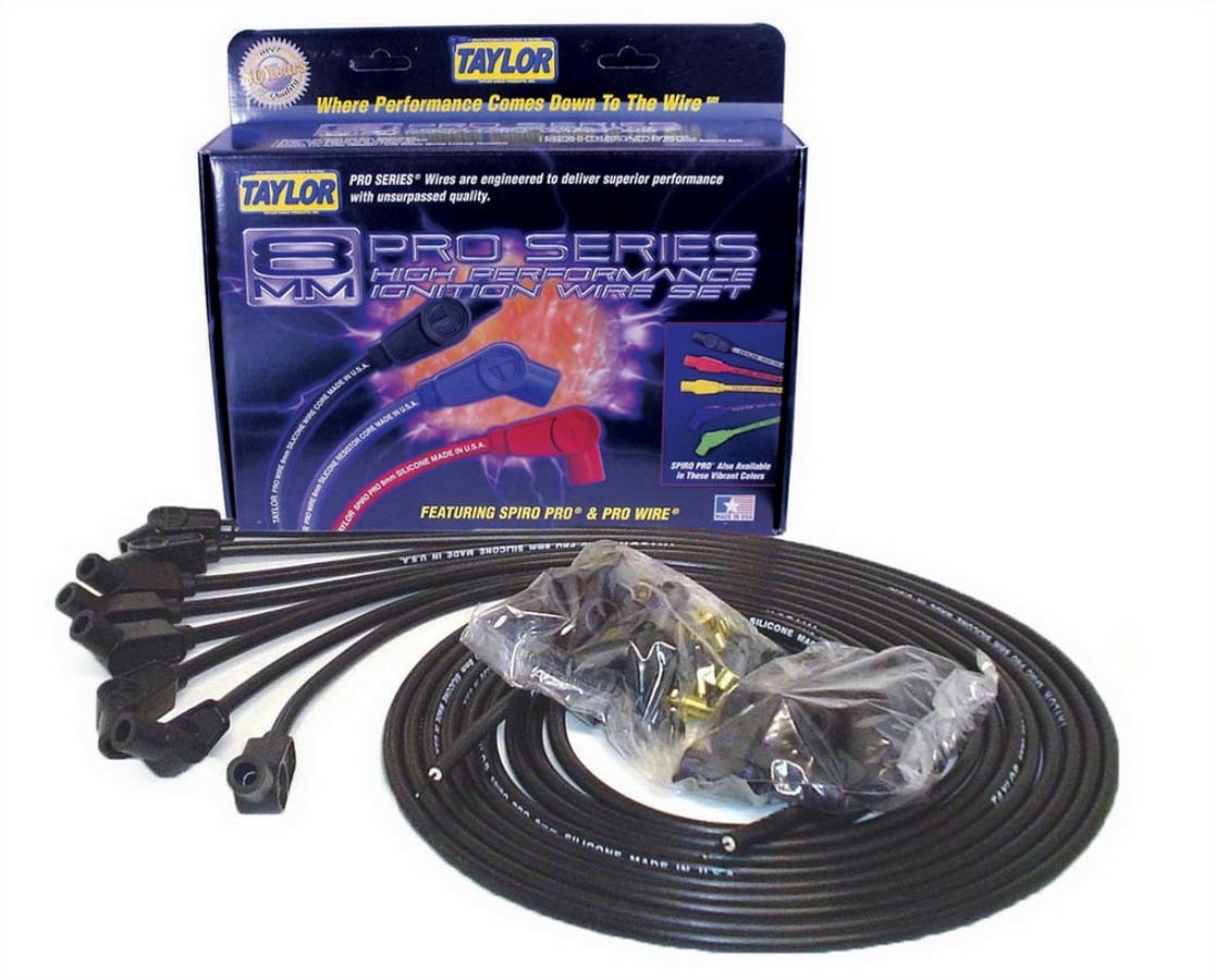 TAYLOR/VERTEX 8mm Black Spiro-Pro Wire 73053
