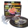 TAYLOR/VERTEX Univ Thundervolt Plug Wire Set 90 deg Black 83051