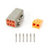 TURBOSMART USA eGate 6 Way Sensor Plug Kit Fits DTM Connector TS-0550-3126