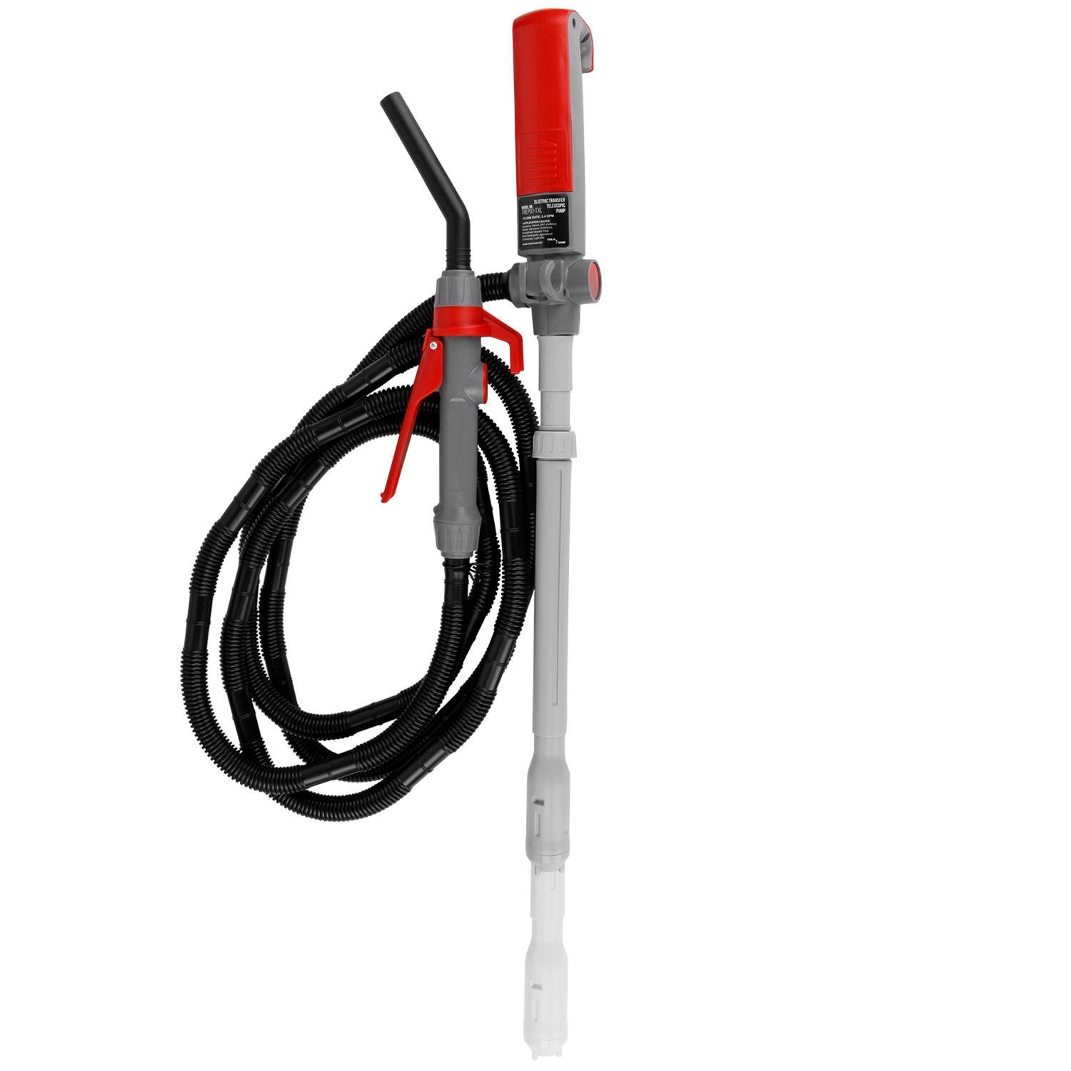 TERAPUMP 2D Battery Power Transfe Pump 10ft Hose TREP01-TX 20099
