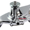 TUFF-STUFF BBC Short Water Pump Aluminum Smooth Chrome 1496NA