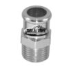 TUFF-STUFF Water Pump Chrome Hose Nipple For 3/4in Hose 4450B