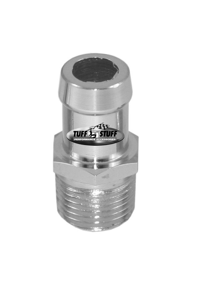 TUFF-STUFF Water Pump Chrome Hose Nipple For 5/8in Hose 4450C