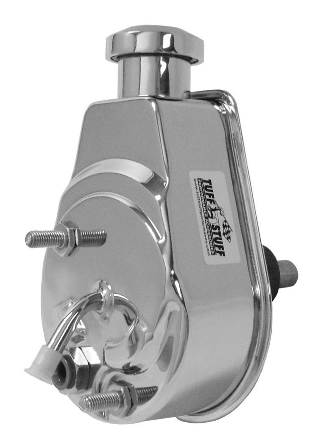 TUFF-STUFF Corvette 80-82 Power Steering Pump Chrome 6177A