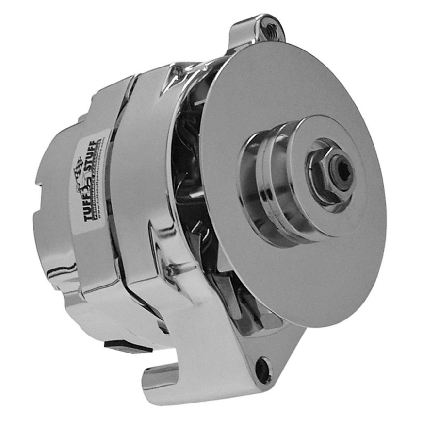 TUFF-STUFF Ford Alt 100 Amp Chrome 1 Groove Pulley 7078NC