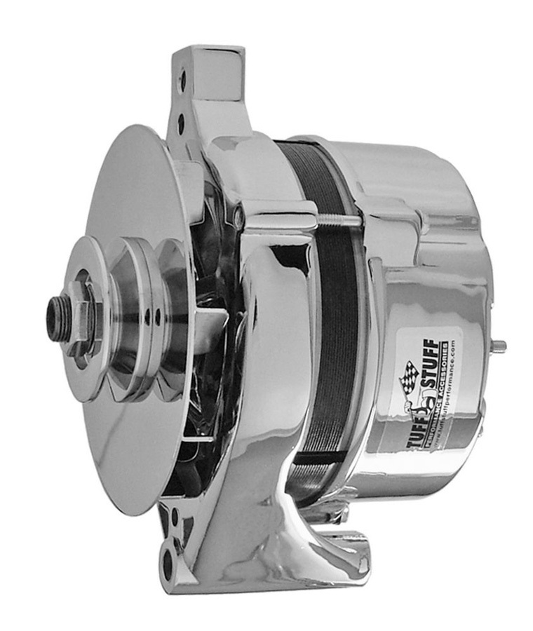 TUFF-STUFF Ford Alt 100 Amp Chrome 1 Wire 1 Groove Pulley 7078ND