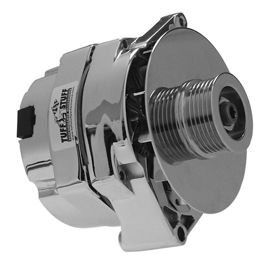TUFF-STUFF GM Alternator 100 Amp 1-Wire Polished 6 Groove 7127NDP6G