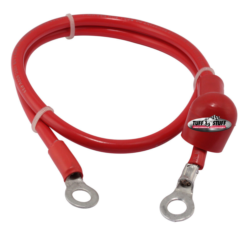 TUFF-STUFF Charge Wire 36in 8-Gauge w/Boot 754636