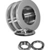 TUFF-STUFF Alternator Chrome Double V-Pulley 7610F