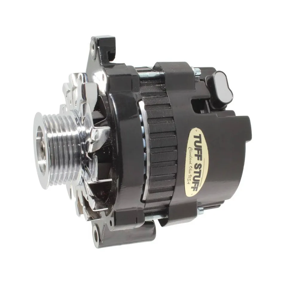 TUFF-STUFF GM Alternator 120 Amp Black 6 Goove Pulley 7937BST6G