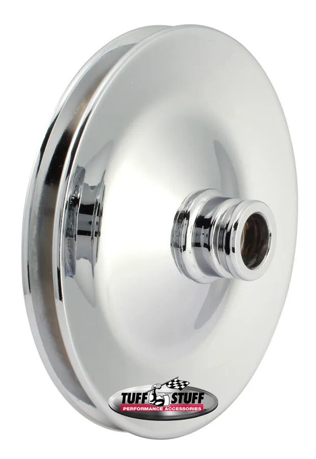 TUFF-STUFF Power Steering Pulley Si ngle Groove For Saginaw 8485A