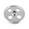 TUFF-STUFF Type II Power Steering Pulley 6 Groove Chrome 8489A